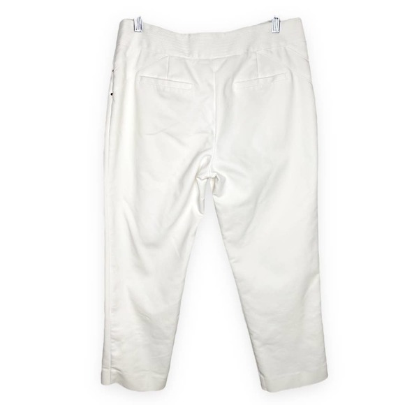Vintage Cache White Flat Front Dress Pants Size 12 - Picture 6 of 6